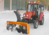 Тракторный шнекороторный снегоочиститель СТ-1500